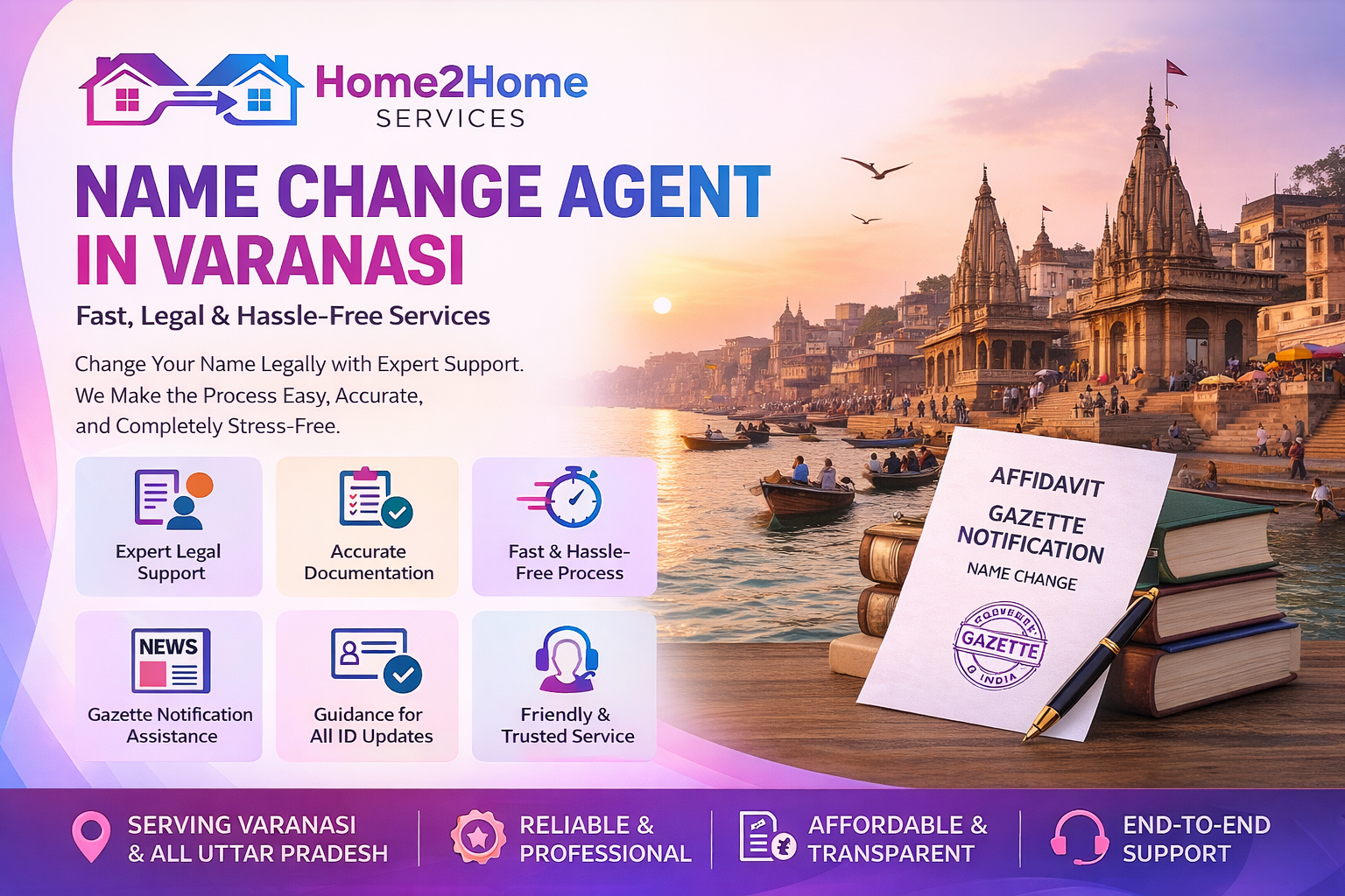 Name Change Agent & Consultant in Varanasi